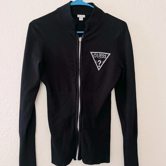 Guess Jackets & Blazers - Guess sweater jacket
